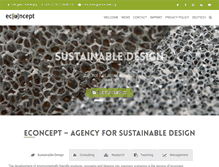 Tablet Screenshot of econcept.org
